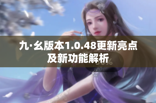 九·幺版本1.0.48更新亮点及新功能解析