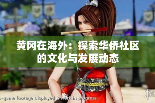 黄冈在海外：探索华侨社区的文化与发展动态
