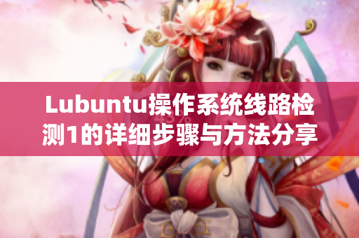 Lubuntu操作系统线路检测1的详细步骤与方法分享