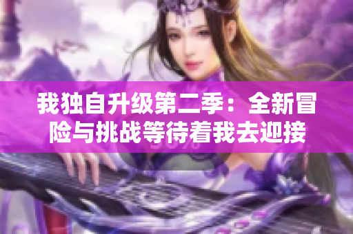 我独自升级第二季：全新冒险与挑战等待着我去迎接