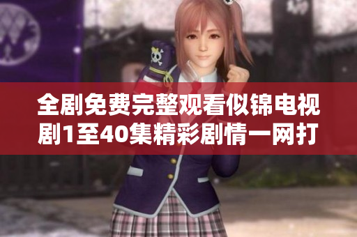 全剧免费完整观看似锦电视剧1至40集精彩剧情一网打尽