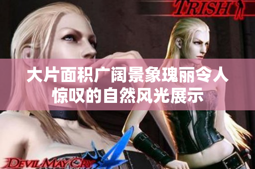 大片面积广阔景象瑰丽令人惊叹的自然风光展示