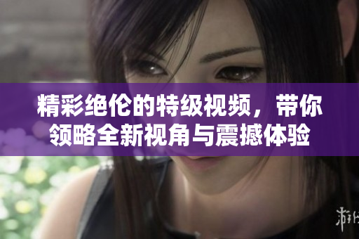 精彩绝伦的特级视频，带你领略全新视角与震撼体验