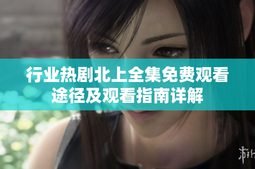 行业热剧北上全集免费观看途径及观看指南详解