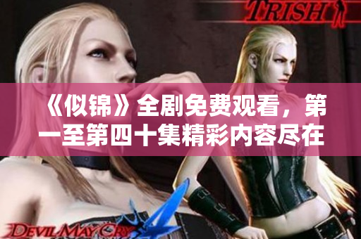 《似锦》全剧免费观看，第一至第四十集精彩内容尽在其中