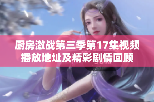 厨房激战第三季第17集视频播放地址及精彩剧情回顾