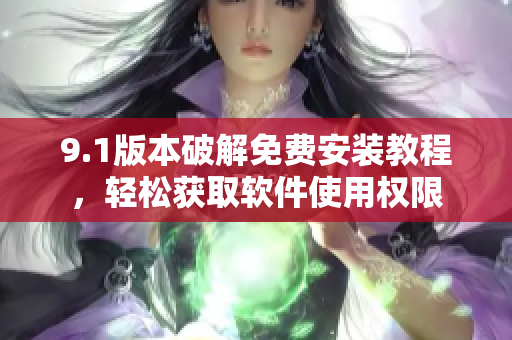9.1版本破解免费安装教程，轻松获取软件使用权限