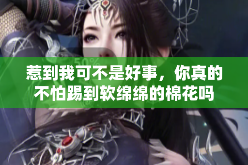 惹到我可不是好事，你真的不怕踢到软绵绵的棉花吗