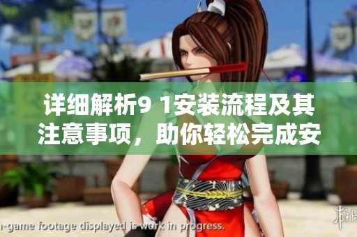 详细解析9 1安装流程及其注意事项，助你轻松完成安装任务