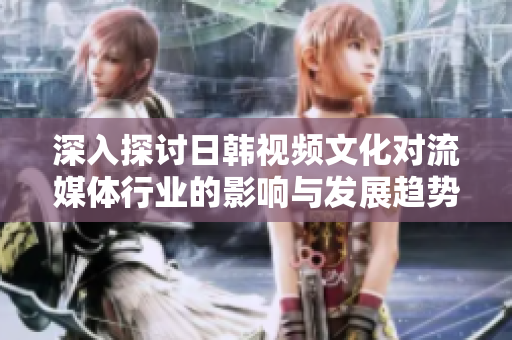 深入探讨日韩视频文化对流媒体行业的影响与发展趋势