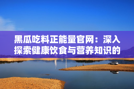 黑瓜吃料正能量官网：深入探索健康饮食与营养知识的丰富资源