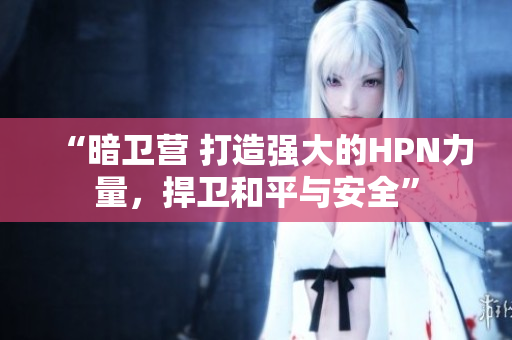 “暗卫营 打造强大的HPN力量，捍卫和平与安全”