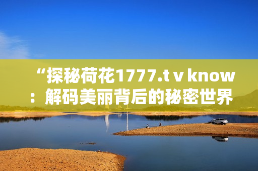 “探秘荷花1777.tⅴknow：解码美丽背后的秘密世界”