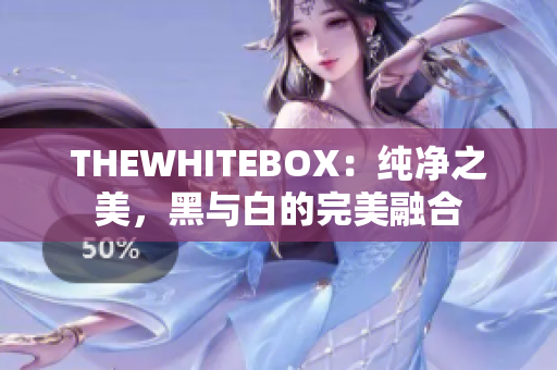 THEWHITEBOX：纯净之美，黑与白的完美融合