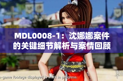 MDL0008-1：沈娜娜案件的关键细节解析与案情回顾