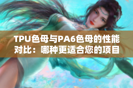 TPU色母与PA6色母的性能对比：哪种更适合您的项目？