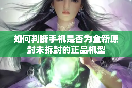 如何判断手机是否为全新原封未拆封的正品机型
