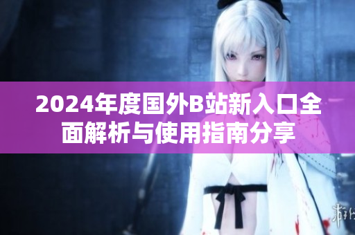 2024年度国外B站新入口全面解析与使用指南分享