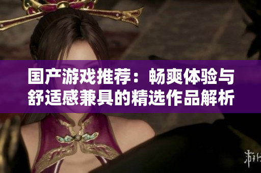 国产游戏推荐：畅爽体验与舒适感兼具的精选作品解析