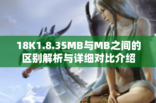 18K1.8.35MB与MB之间的区别解析与详细对比介绍