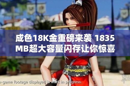 成色18K金重磅来袭 1835MB超大容量闪存让你惊喜连连