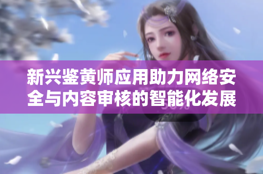 新兴鉴黄师应用助力网络安全与内容审核的智能化发展