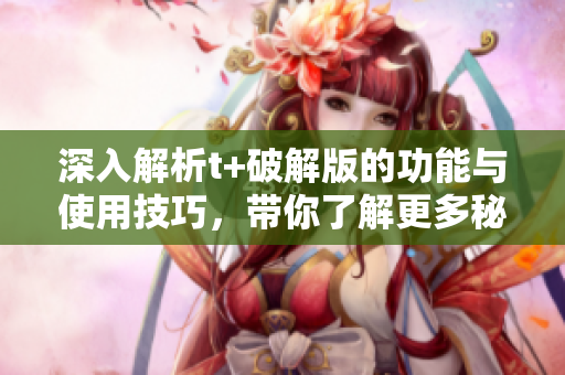 深入解析t+破解版的功能与使用技巧，带你了解更多秘密
